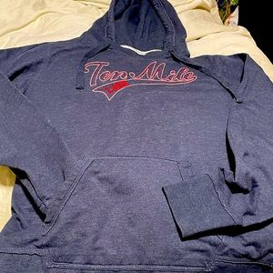 Oversized “Ten Mile Lake” hoodie sweatshirt